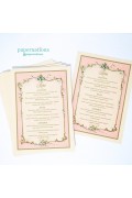 Menu Card